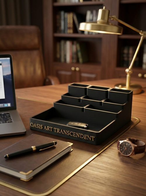 Custom Executive Desk Organizer - Personalized Office Organizer