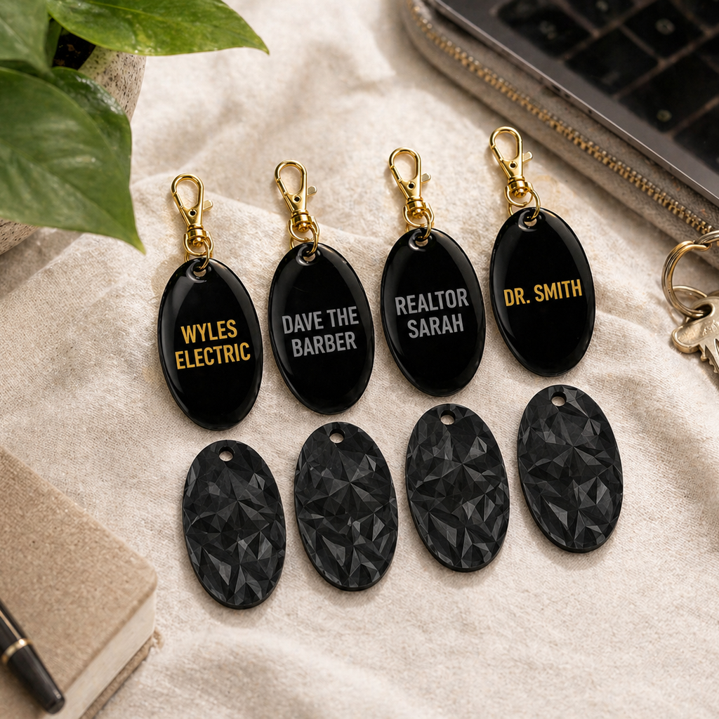 Custom NFC Key Ring - Tap to Share Business Info